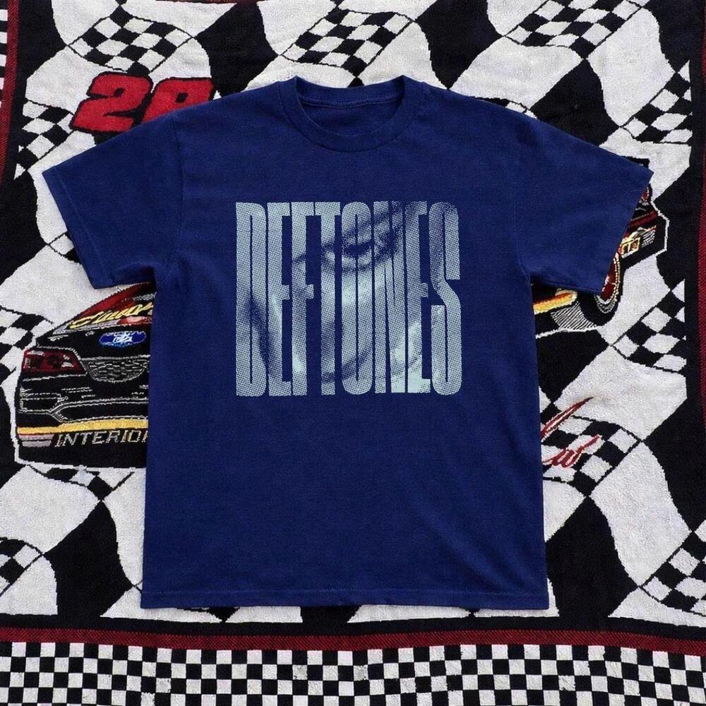Deftones Band Tee With Cool Silver Logo